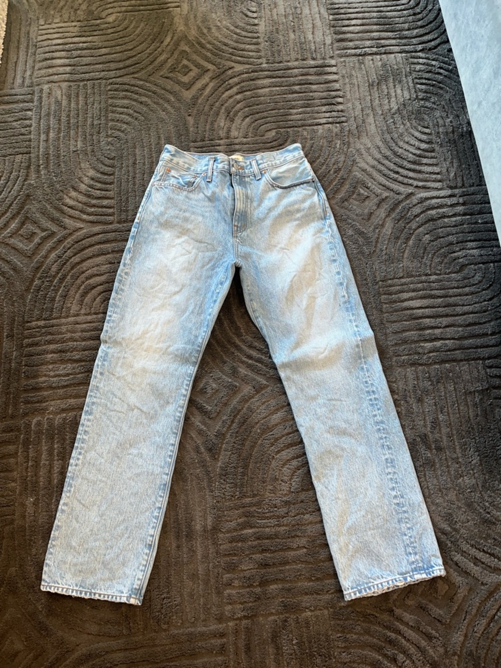 Madewell Light Blue 90’s Straight Leg Jeans